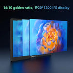 Arie 13 Monitor Portátil Triplo Expandido de 13,3 polegadas, Ficha US, Ficha UK, Ficha EU