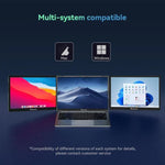 Arie 13 Monitor Portátil Triplo Expandido de 13,3 polegadas, Ficha US, Ficha UK, Ficha EU