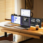 Arie 14 Monitor Portátil Triplo Expandido de 14 polegadas, Ficha US, Ficha UK, Ficha EU