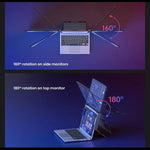 Leo 14 Monitor Portátil Duplo Expandido de 14 polegadas, Ficha US, Ficha UK, Ficha EU