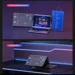 Leo 14 Monitor Portátil Duplo Expandido de 14 polegadas, Ficha US, Ficha UK, Ficha EU