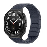 Correia de relógio com loop magnético em fibra de carbono, Para Samsung Galaxy Watch Ultra 47mm / Ultra 2025, Para Samsung Galaxy Watch8 / Watch8 Classic