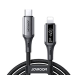 JOYROOM S-A60 Série StarTalk Cabo de Dados para Carregamento Rápido 30W Tipo-C para 8 Pinos, Comprimento: 1,2m, Tipo-C para 8 Pinos