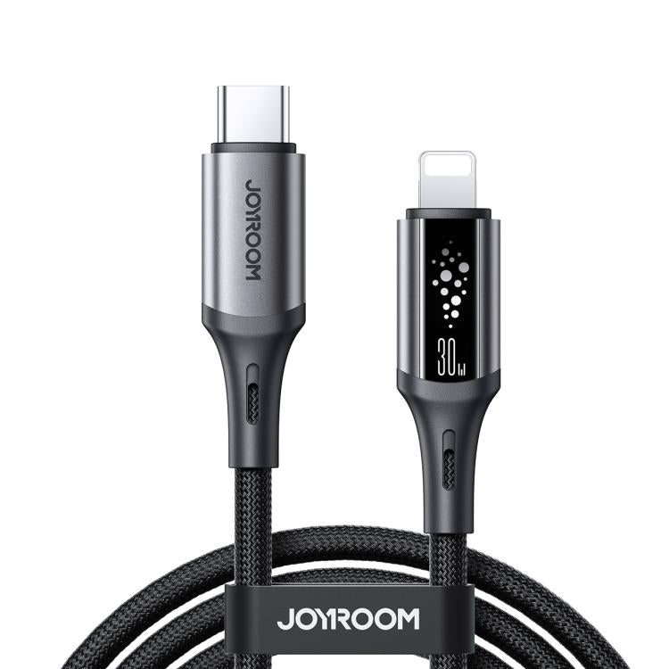 JOYROOM S-A60 Série StarTalk Cabo de Dados para Carregamento Rápido 30W Tipo-C para 8 Pinos, Comprimento: 1,2m, Tipo-C para 8 Pinos