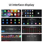 F6021 Leitor MP5 para Carro 1Din com Ecrã IPS de 6,86 polegadas Suporta CarPlay & Android Auto, F6021