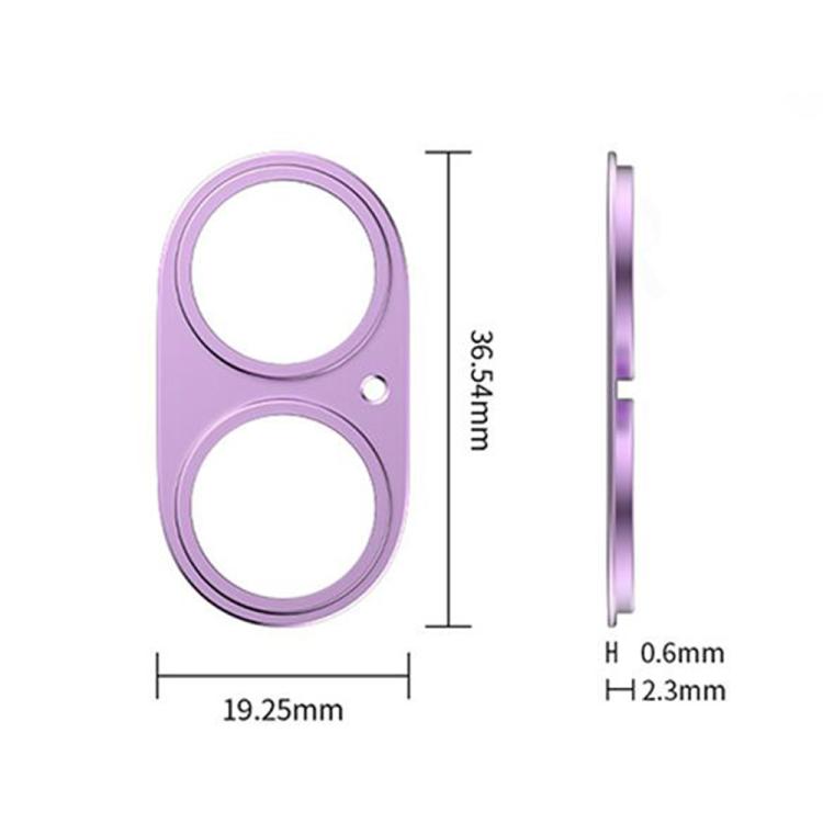Protetor de Lente de Câmara Oco de Liga de Titânio XDcase, Para iPhone 17