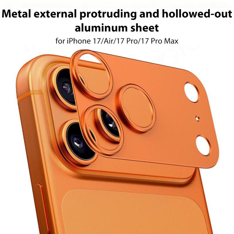 Protetor de Lente de Câmara Oco de Liga de Titânio XDcase, Para iPhone 17