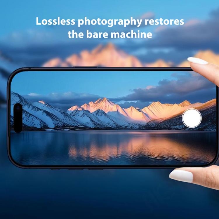 Protetor de Lente de Câmara Oco de Liga de Titânio XDcase, Para iPhone 17