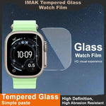 Película Protetora de Vidro Temperado IMAK, para Apple Watch Ultra 1/2/3 49mm