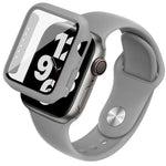 Capa Integrada e Película com Correia de Silicone imak, para Apple Watch SE 1/2/3/Séries 4/5/6 44mm, para Apple Watch SE 1/2/3/Séries 4/5/6 40mm