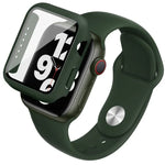 Capa Integrada e Película com Correia de Silicone imak, para Apple Watch SE 1/2/3/Séries 4/5/6 44mm, para Apple Watch SE 1/2/3/Séries 4/5/6 40mm
