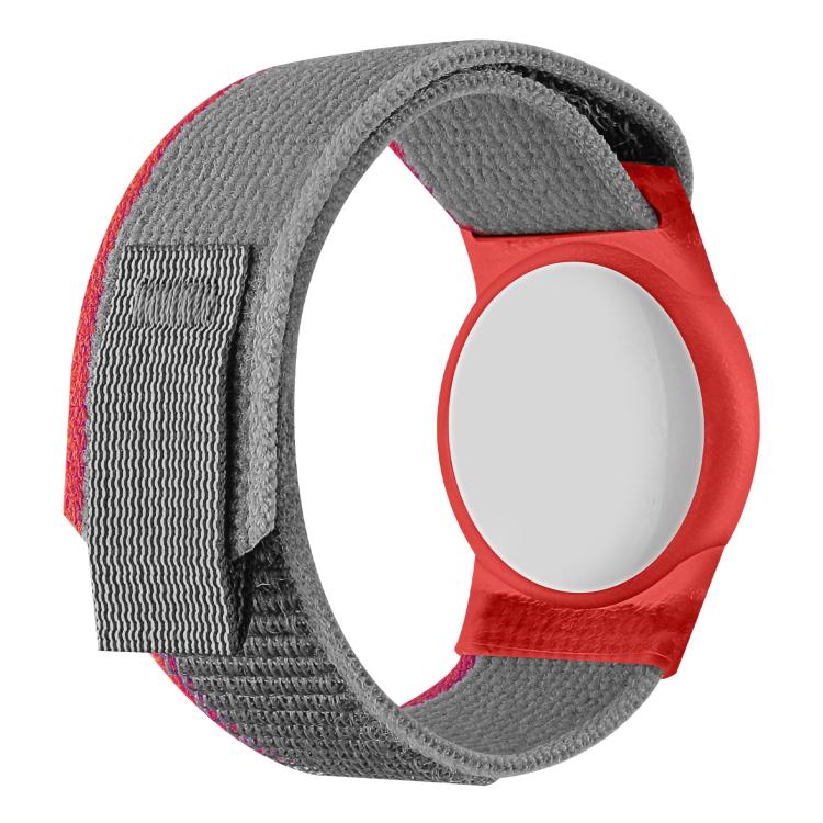 Capa Protetora para Rastreadores Anti-Perda Estilo Correia de Nylon com Laço xDfind, Para AirTag 2ª Geração / AirTag 1ª Geração