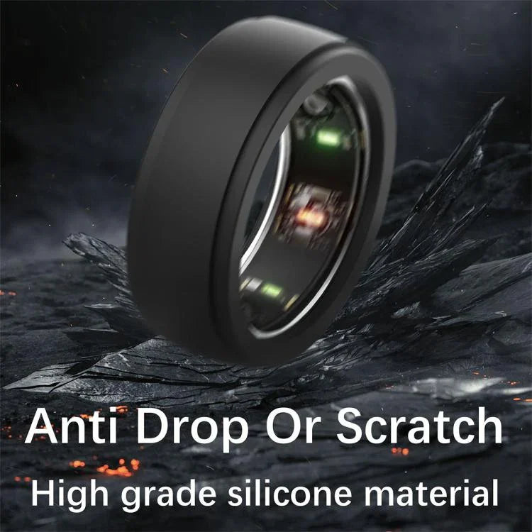 Capa sólida de silicone para anel inteligente xDfind para Samsung Galaxy Ring / Oura Ring, S, M