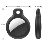 Capa Protetora PC com Cordão xDfind, Para AirTag 2ª Geração / AirTag 1ª Geração