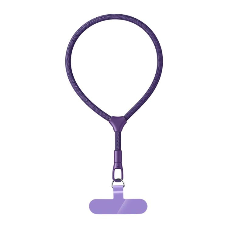 Racket Shape 7mm Polyester Rope with Gasket Adjustable Phone Wrist Lanyard