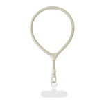 Racket Shape 7mm Polyester Rope with Gasket Adjustable Phone Wrist Lanyard
