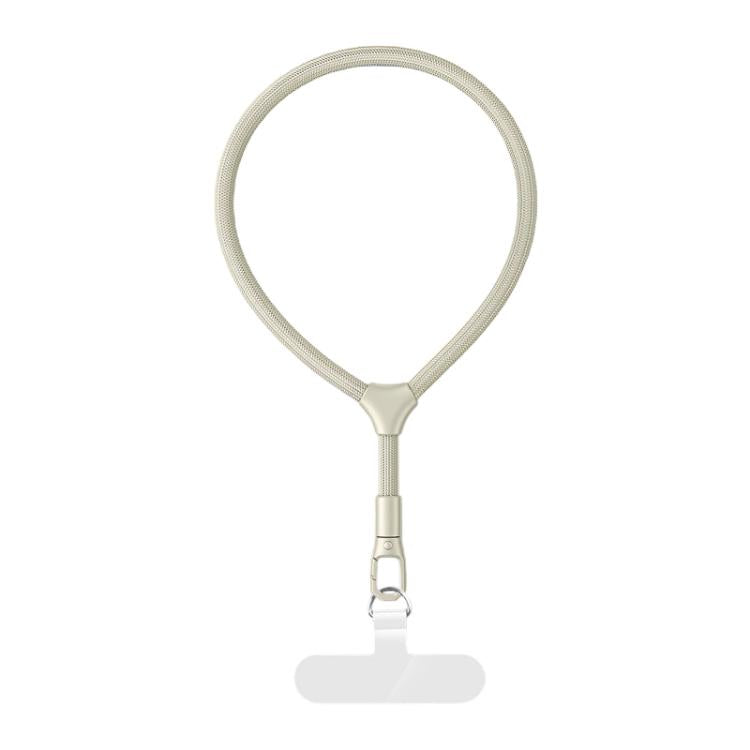 Racket Shape 7mm Polyester Rope with Gasket Adjustable Phone Wrist Lanyard