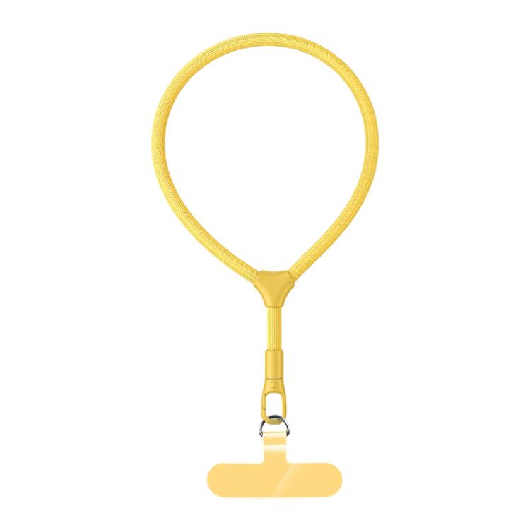 Racket Shape 7mm Polyester Rope with Gasket Adjustable Phone Wrist Lanyard