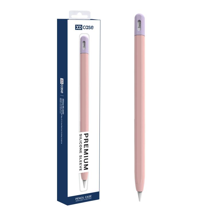 Capa protetora para caneta stylus em silicone com cor contrastante XDcase, Para Apple Pencil Pro / 2, Para Apple Pencil Pro / 2 / 1, Para Apple Pencil USB-C / 3