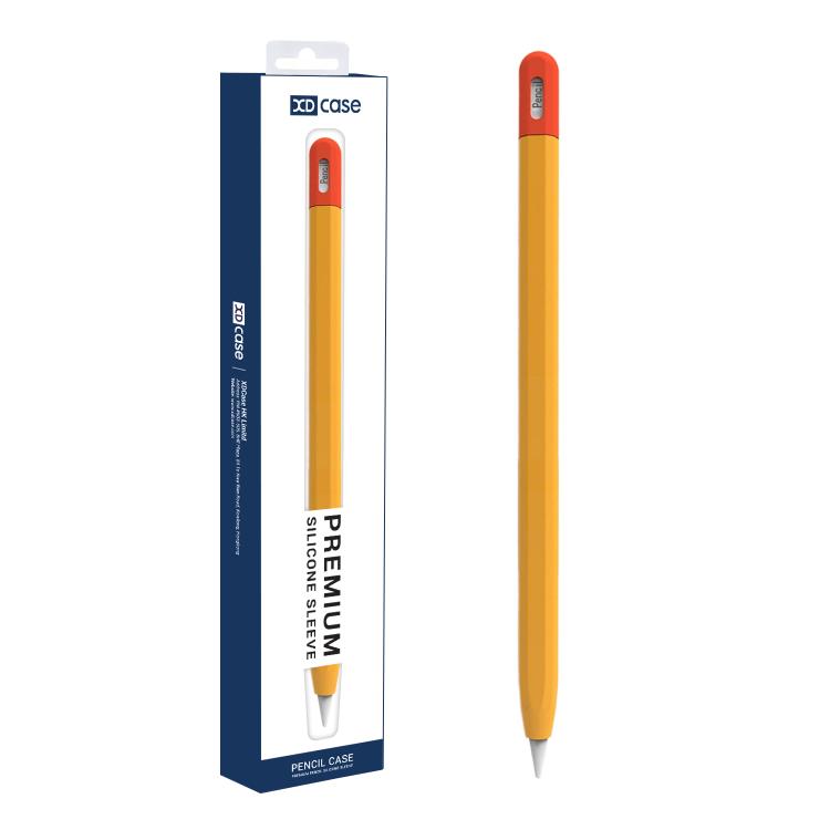 Capa protetora para caneta stylus em silicone com cor contrastante XDcase, Para Apple Pencil Pro / 2, Para Apple Pencil Pro / 2 / 1, Para Apple Pencil USB-C / 3