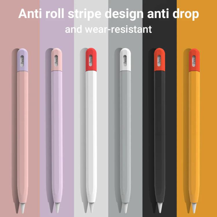 Capa protetora para caneta stylus em silicone com cor contrastante XDcase, Para Apple Pencil Pro / 2, Para Apple Pencil Pro / 2 / 1, Para Apple Pencil USB-C / 3