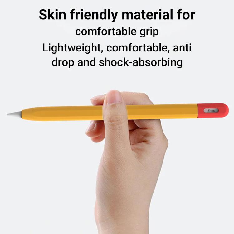 Capa protetora para caneta stylus em silicone com cor contrastante XDcase, Para Apple Pencil Pro / 2, Para Apple Pencil Pro / 2 / 1, Para Apple Pencil USB-C / 3