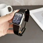 Pulseira de Relógio em Aço Inoxidável com Fecho Rápido de Conta Única, para Apple Watch 46mm / 49mm / 45mm / 44mm, para Apple Watch 42mm / 41mm / 40mm / 38mm