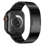 Pulseira de Relógio em Aço Inoxidável com Fecho Rápido de Conta Única, para Apple Watch 46mm / 49mm / 45mm / 44mm, para Apple Watch 42mm / 41mm / 40mm / 38mm
