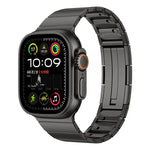 Pulseira de Relógio em Aço Inoxidável com Fecho Rápido de Conta Única, para Apple Watch 46mm / 49mm / 45mm / 44mm, para Apple Watch 42mm / 41mm / 40mm / 38mm