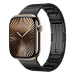 Pulseira de Relógio em Aço Inoxidável com Fecho Rápido de Conta Única, para Apple Watch 46mm / 49mm / 45mm / 44mm, para Apple Watch 42mm / 41mm / 40mm / 38mm