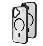 Capa para telemóvel híbrida MagSafe em PC e TPU com sensação de pele e spray de óleo, Para iPhone 17 Pro Max, Para iPhone 17 Pro, Para iPhone 17