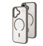 Capa para telemóvel híbrida MagSafe em PC e TPU com sensação de pele e spray de óleo, Para iPhone 17 Pro Max, Para iPhone 17 Pro, Para iPhone 17