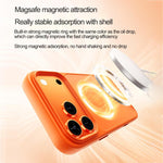 Capa para telemóvel híbrida MagSafe em PC e TPU com sensação de pele e spray de óleo, Para iPhone 17 Pro Max, Para iPhone 17 Pro, Para iPhone 17
