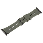 Pulseira de Relógio em Silicone com Estampa Camuflada e Conector Preto xDfind, para Apple Watch 42 / 44 / 45 / 46 / 49mm, para Apple Watch 38 / 40 / 41 / S10 42mm