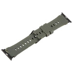 Pulseira de Relógio em Silicone com Estampa Camuflada e Conector Preto xDfind, para Apple Watch 42 / 44 / 45 / 46 / 49mm, para Apple Watch 38 / 40 / 41 / S10 42mm