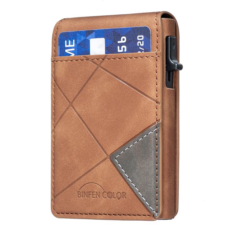 Bolsa de Cartão Magnética de Couro Prismática Relevada BFK29 MagSafe
