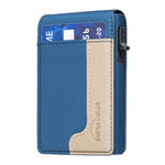 Bolsa de Cartão Magnética de Couro Colorblock BFK28 MagSafe