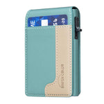Bolsa de Cartão Magnética de Couro Colorblock BFK28 MagSafe