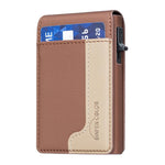 Bolsa de Cartão Magnética de Couro Colorblock BFK28 MagSafe