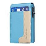 Bolsa de Cartão Magnética de Couro Colorblock BFK28 MagSafe