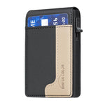 Bolsa de Cartão Magnética de Couro Colorblock BFK28 MagSafe