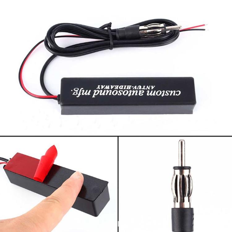 12V Car Universal Hidden AM / FM Radio Amplified Antenna, Radio Amplified Antenna