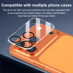 XDcase Silkscreen Integrated Tempered Glass Back Camera Film, For iPhone 17 Pro Max, For iPhone 17 Pro, For iPhone 17, For iPhone Air, For iPhone 16 Pro / 16 Pro Max, For iPhone 16 / 16 Plus, For iPhone 15 Pro / 15 Pro Max, For iPhone 15 / 15 Plus     ...