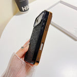 Capa para telemóvel TPU anti-impactos com pó de glitter, Para iPhone 17 Pro Max, Para iPhone 17 Pro, Para iPhone 17, Para iPhone Air