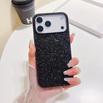 Capa para telemóvel TPU anti-impactos com pó de glitter, Para iPhone 17 Pro Max, Para iPhone 17 Pro, Para iPhone 17, Para iPhone Air