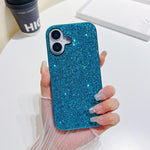 Capa para telemóvel TPU anti-impactos com pó de glitter, Para iPhone 17 Pro Max, Para iPhone 17 Pro, Para iPhone 17, Para iPhone Air