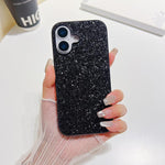 Capa para telemóvel TPU anti-impactos com pó de glitter, Para iPhone 17 Pro Max, Para iPhone 17 Pro, Para iPhone 17, Para iPhone Air
