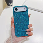 Capa para telemóvel TPU anti-impactos com pó de glitter, Para iPhone 17 Pro Max, Para iPhone 17 Pro, Para iPhone 17, Para iPhone Air