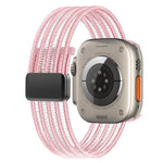 Pulseira de Relógio em Nylon Respirável Estilo Linha de Peixe, para Apple Watch 46mm / 49mm / 45mm / 44mm, para Apple Watch S11 42mm / 41mm / 40mm / 38mm