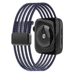 Pulseira de Relógio em Nylon Respirável Estilo Linha de Peixe, para Apple Watch 46mm / 49mm / 45mm / 44mm, para Apple Watch S11 42mm / 41mm / 40mm / 38mm